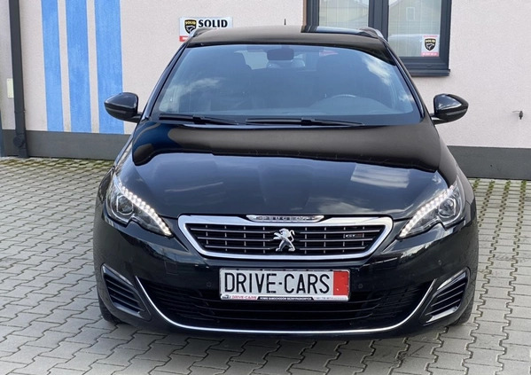 Peugeot 308 cena 57900 przebieg: 158000, rok produkcji 2017 z Poręba małe 781